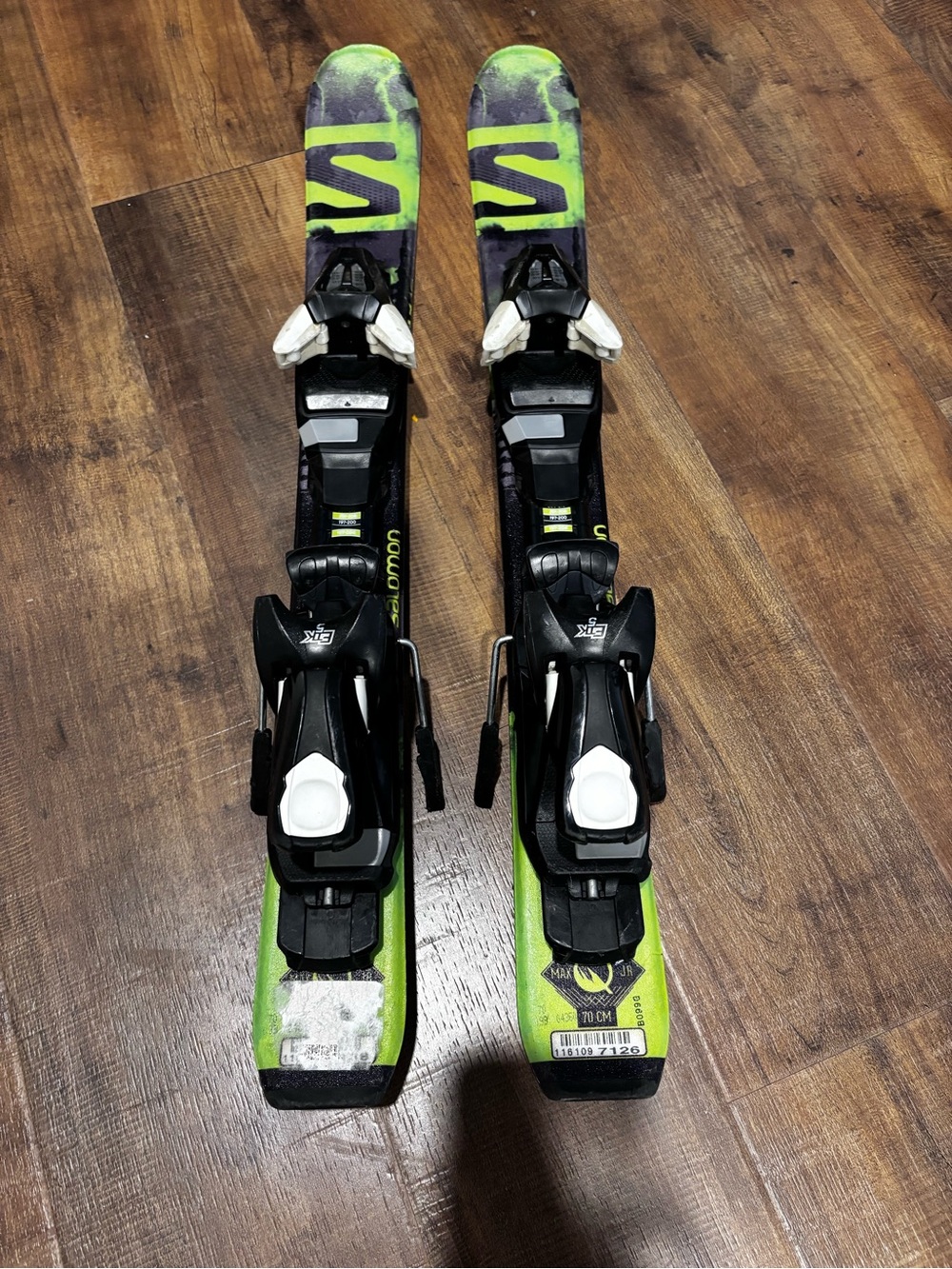 Kids 70cm Ski Set with Adjustable Bindings